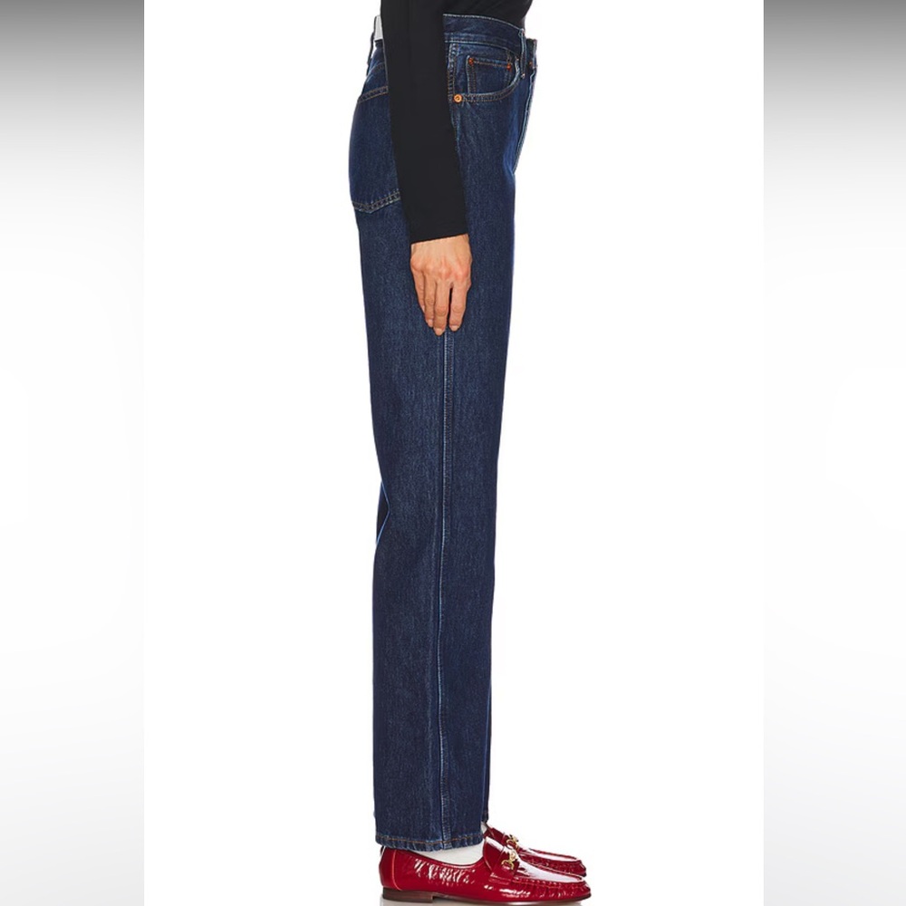 Re/Done 90s High Rise Loose Jeans - Picture 4 of 10